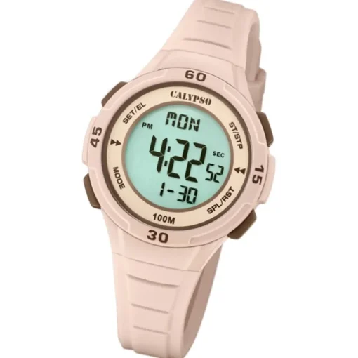 Calypso Jugenduhr Kunststoff rosa Calypso Junior Armbanduhr UK5830/3