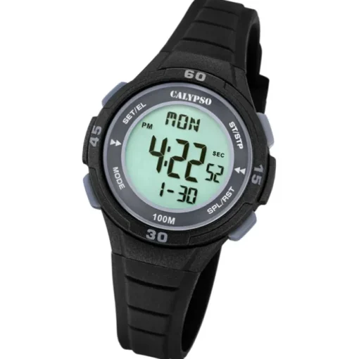 Calypso Jugenduhr Kunststoff schwarz Calypso Junior Armbanduhr UK5830/6