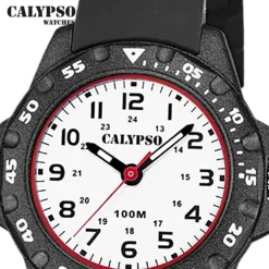 Calypso Jugenduhr Kunststoff schwarz Calypso Junior Armbanduhr UK5821/3