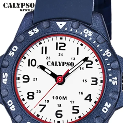 Calypso Jugenduhr Kunststoff blau Calypso Junior Armbanduhr UK5821/1