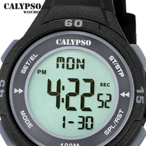 Calypso Jugenduhr Kunststoff schwarz Calypso Junior Armbanduhr UK5830/6