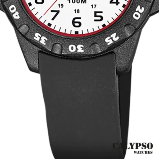 Calypso Jugenduhr Kunststoff schwarz Calypso Junior Armbanduhr UK5821/3