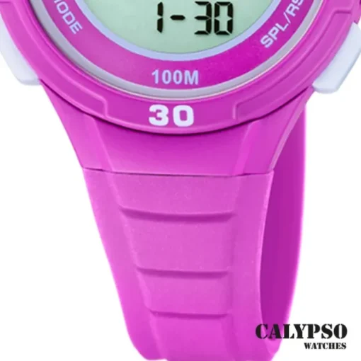 Calypso Jugenduhr Kunststoff rosa Calypso Junior Armbanduhr UK5830/4