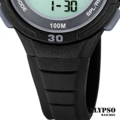 Calypso Jugenduhr Kunststoff schwarz Calypso Junior Armbanduhr UK5830/6