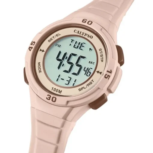 Calypso Jugenduhr Kunststoff rosa Calypso Junior Armbanduhr UK5830/3