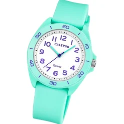 Calypso Jugenduhr Silikon türkis Calypso Junior Armbanduhr UK5833/3