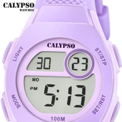 Calypso Jugenduhr Silikon lila Calypso Junior Armbanduhr UK5831/4