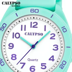 Calypso Jugenduhr Silikon türkis Calypso Junior Armbanduhr UK5833/3