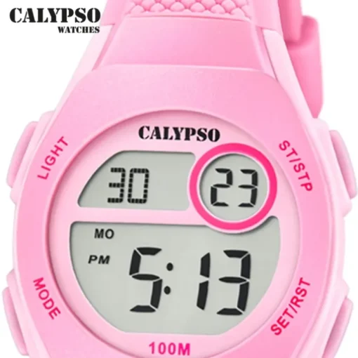 Calypso Jugenduhr Silikon rosa Calypso Junior Armbanduhr UK5831/3