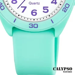 Calypso Jugenduhr Silikon türkis Calypso Junior Armbanduhr UK5833/3