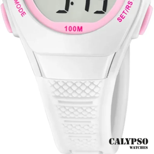 Calypso Jugenduhr Silikon weiß Calypso Junior Armbanduhr UK5831/1