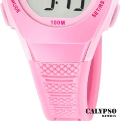 Calypso Jugenduhr Silikon rosa Calypso Junior Armbanduhr UK5831/3