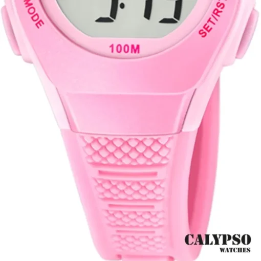 Calypso Jugenduhr Silikon rosa Calypso Junior Armbanduhr UK5831/3