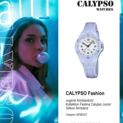 Calypso Jugenduhr Silikon blau Calypso Junior Armbanduhr UK5832/3
