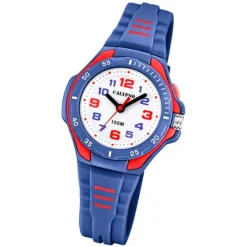 Calypso Kinder Armbanduhr Sweet Time K5757/5 Quarz-Uhr PU blau UK5757/5