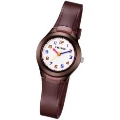 Calypso Kinder Armbanduhr Sweet Time K5749/7 Quarz-Uhr PU braun UK5749/7