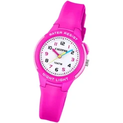Calypso Kinder Armbanduhr Sweet Time K6069/1 Quarz-Uhr PU pink UK6069/1