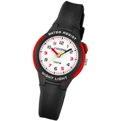 Calypso Kinder Armbanduhr Sweet Time K6069/6 Quarz-Uhr PU schwarz UK6069/6