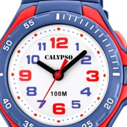 Calypso Kinder Armbanduhr Sweet Time K5757/5 Quarz-Uhr PU blau UK5757/5