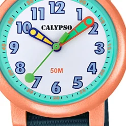 Calypso Kinder Armbanduhr Junior K5811/2 Analog Textil dunkelblau UK5811/2
