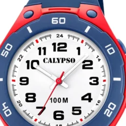 Calypso Kinder Armbanduhr Sweet Time K5758/1 Quarz-Uhr PU blau UK5758/1