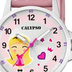Calypso Kinder Armbanduhr Junior K5776/2 Quarzwerk-Uhr PU rosa UK5776/2