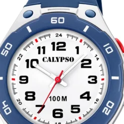 Calypso Kinder Armbanduhr Sweet Time K5758/2 Quarz-Uhr PU blau UK5758/2