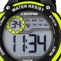 Calypso Kinder Armbanduhr Digital Crush K6068/5 Quarz PU schwarz UK6068/5