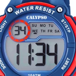 Calypso Kinder Armbanduhr Digital Crush K6068/4 Quarz PU dunkelblau UK6068/4