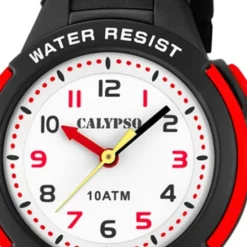 Calypso Kinder Armbanduhr Sweet Time K6069/6 Quarz-Uhr PU schwarz UK6069/6