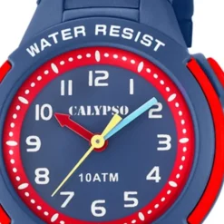 Calypso Kinder Armbanduhr Sweet Time K6069/5 Quarz PU dunkelblau UK6069/5