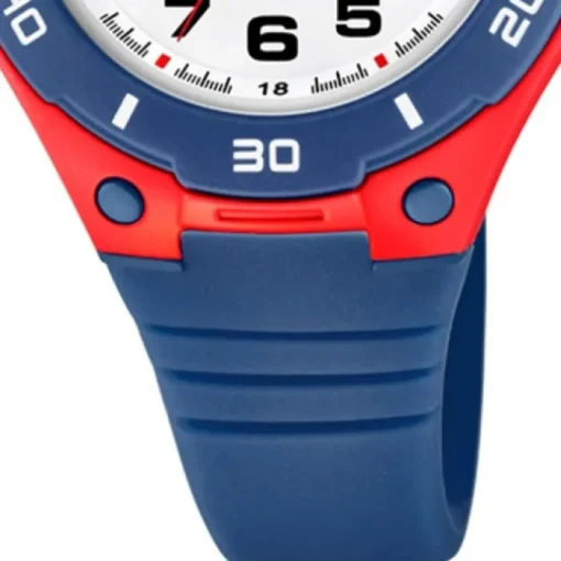 Calypso Kinder Armbanduhr Sweet Time K5758/1 Quarz-Uhr PU blau UK5758/1