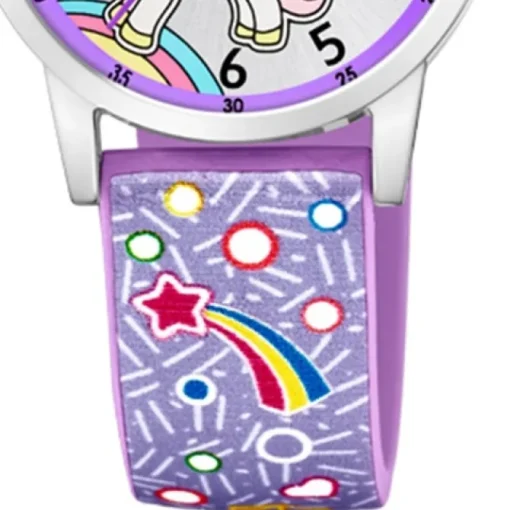 Calypso Kinder Armbanduhr Junior K5776/6 Quarzwerk-Uhr PU lila UK5776/6