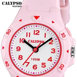 Calypso Kinder Jugenduhr Kautschuk rosa Calypso Junior Armbanduhr UK5846/1