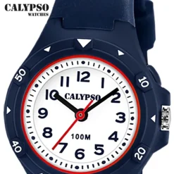 Calypso Kinder Jugenduhr Kautschuk dunkelblau Calypso Junior Armbanduhr UK5846/5