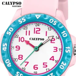 Calypso Kinderuhr Kunststoff rosa Calypso Junior Armbanduhr UK5829/2