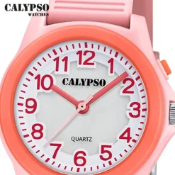 Calypso Kinderuhr Kunststoff rosa Calypso Junior Armbanduhr UK5823/1
