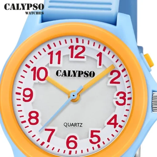 Calypso Kinderuhr Kunststoff blau Calypso Junior Armbanduhr UK5823/3