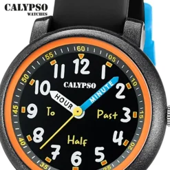 Calypso Kinderuhr Kunststoff PUR schwarz Calypso Junior Armbanduhr UK5827/6