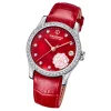 Candino Damen Armbanduhr Elegance C4721/2 Analog Leder rot UC4721/2