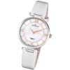 Candino Damen Armband-Uhr Lady Elegance C4669/1 Quarzuhr Leder weiß UC4669/1