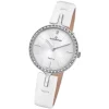 Candino Damen Armband-Uhr Lady Elegance C4651/1 Quarzuhr Leder weiß UC4651/1