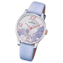 Candino Damen Armbanduhr Elegance C4720/3 Analog Leder lila flieder UC4720/3