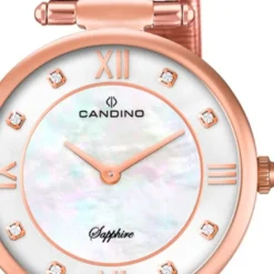 Candino Damen Armband-Uhr Lady Elegance C4668/1 Edelstahl rosegold UC4668/1