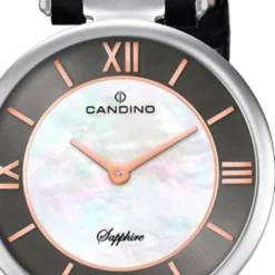 Candino Damen Armbanduhr Lady Elegance C4669/2 Quarz Leder schwarz UC4669/2