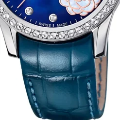 Candino Damen Armbanduhr Elegance C4721/3 Analog Leder marineblau UC4721/3