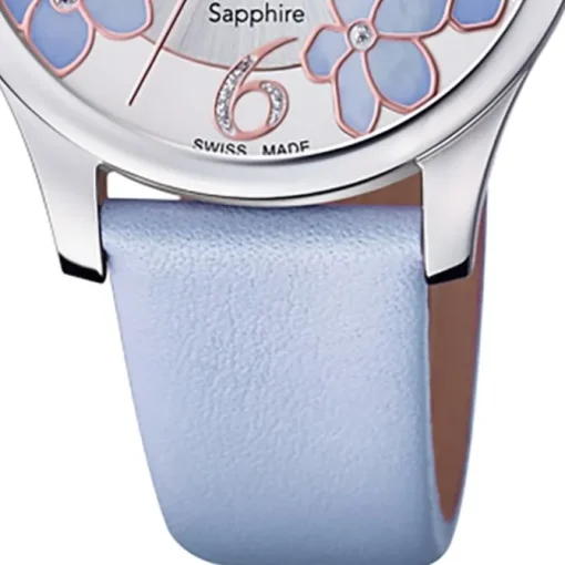 Candino Damen Armbanduhr Elegance C4720/3 Analog Leder lila flieder UC4720/3