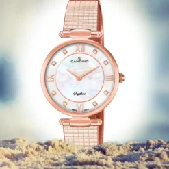 Candino Damen Armband-Uhr Lady Elegance C4668/1 Edelstahl rosegold UC4668/1