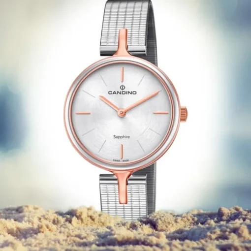 Candino Damen Armbanduhr Lady Elegance C4643/1 Quarz Edelstahl silber UC4643/1