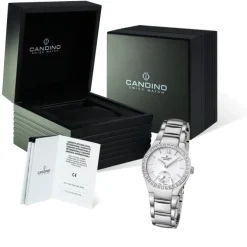 Candino Damen-Armbanduhr Timeless analog Quarz Edelstahl UC4537/1